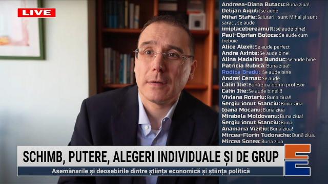 Embedded thumbnail for Schimb, putere, alegeri individuale și de grup